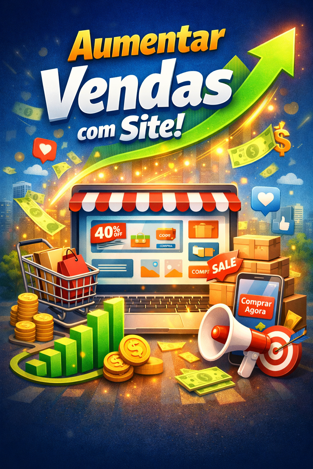 Como Aumentar as Vendas com um Site Agora Mesmo em 2026